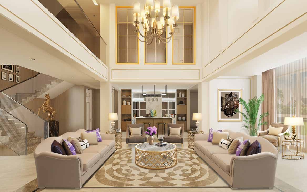 تصميم داخلي وتجهيز راقٍ من مشارق الغبرة
